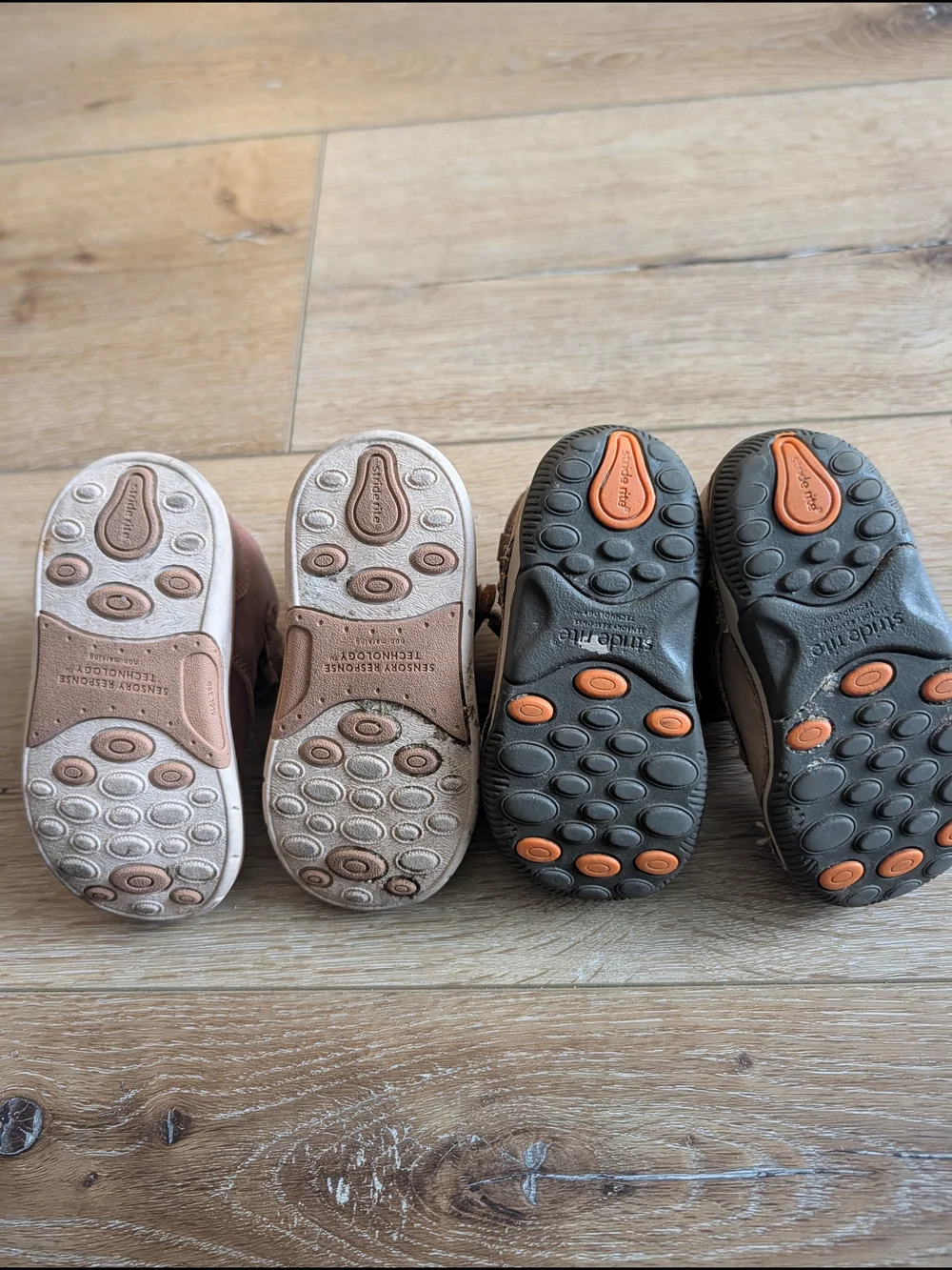 Stride Rite Toddler Brown Leather Boots